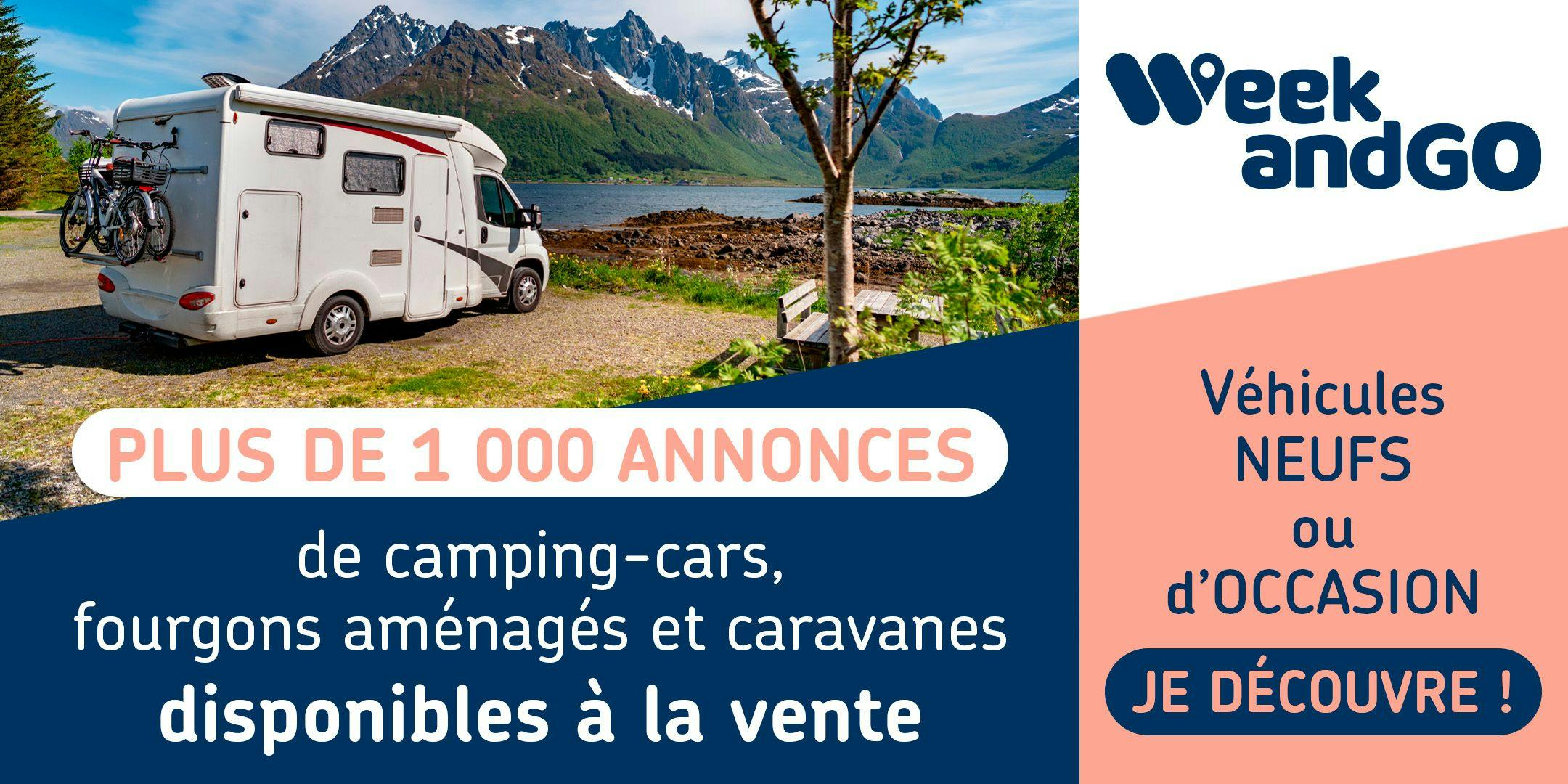 Annonces de camping-cars neufs ou d'occasion